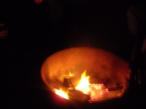 Spark of life? Or campfire? Or both?